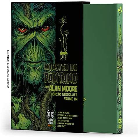 Monstro Do Pantano Por Alan Moore Edi O Absoluta Vol Shopee Brasil