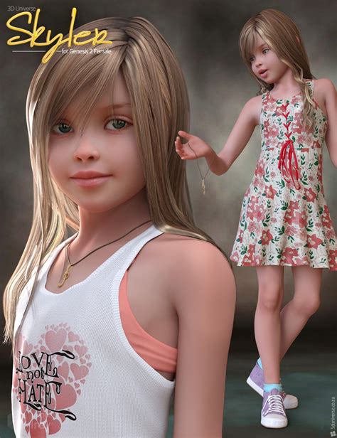 Download Daz Studio 3 For Free Daz 3d Skyler For Genesis 2 Female