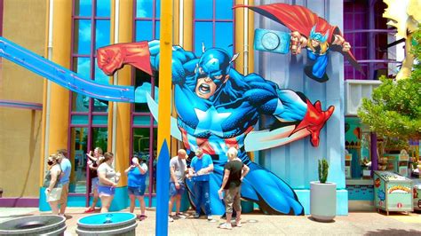 Marvel Super Hero Island 2021 At Universal Islands Of Adventure