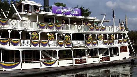 Disney World Tianas Showboat Jubilee Hd Youtube