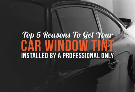 Getting Your Car Window Tinted Offers A Lot Of Benefits Like Protection