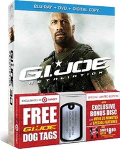 G I Joe Retaliation Blu Ray Target Exclusive