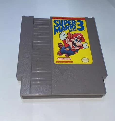 Jogo Nintendinho Nes Super Mario Bros Original Parcelamento Sem Juros