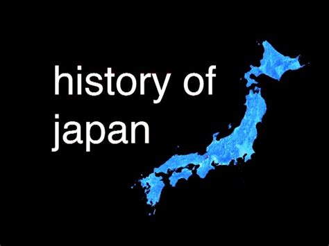 A History of Japan