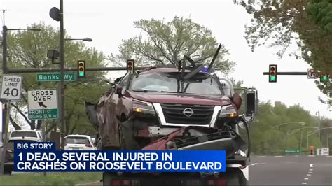 Roosevelt Boulevard Crash Separate Crashes In Philadelphia Leave 16