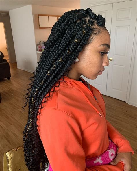 Hairbykeey On Instagram “bohemian Braids 🔥 ️ ️” Boxbraids