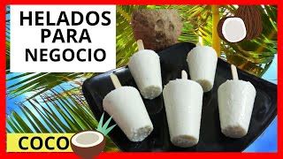 Helados De Coco Delicious Recipe