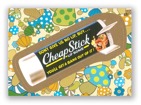 Wacky Packages Flashback Series Ii Cheap Stick