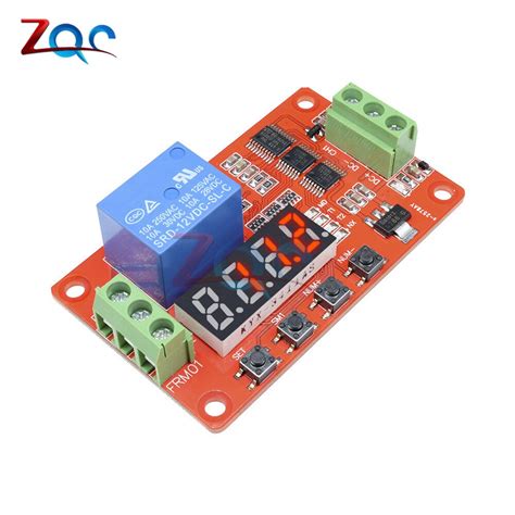 V Dc Multifunction Self Lock Relay Plc Cycle Delay Time Timer Switch