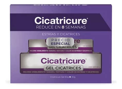 Pack Cicatricure Gel Cicatrices Y Estrías 60 30 GR MercadoLibre