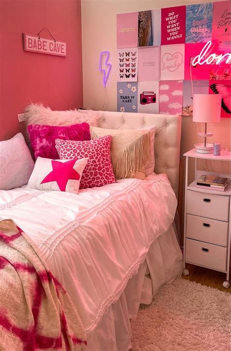 Pink Dorm Preppy Dorm Room Decor Preppy Room Pink Dorm Rooms