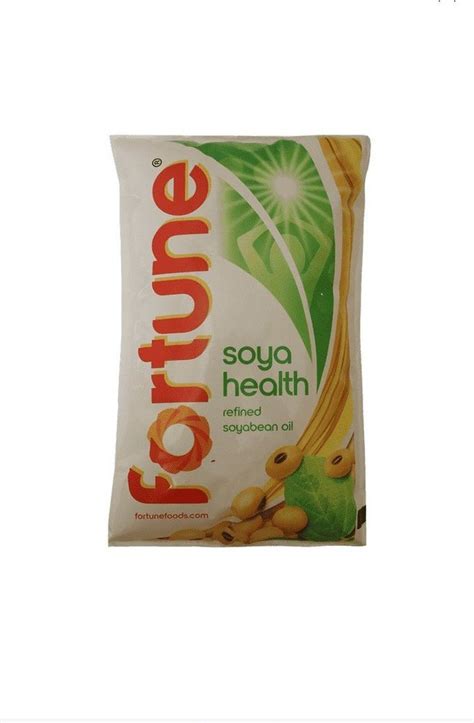 Fortune Soyabean Oil Packaging Type Pouched Packaging Size Litre