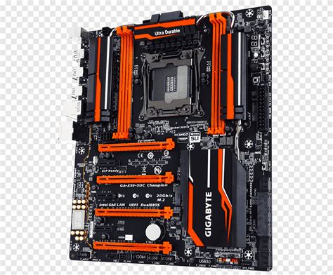 Intel X99 Mboard LGA 2011 Gigabyte Technology Intel Orange Intel Png