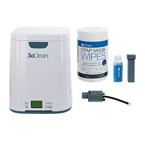 Buy SoClean 2 CPAP Cleaner and Sanitizer Bundle with Adapter for Respironics DreamStation, 12 ...