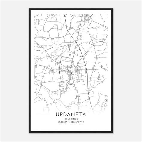 Urdaneta - Custom Maps & Posters