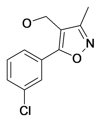 MFCD34168986 5 3 Chloro Phenyl 3 Methyl Isoxazol 4 Yl Methanol