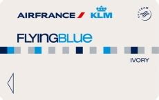 Air France Flying Blue Carte Ivory Silver Gold Platinium