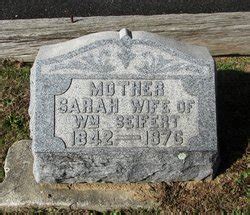 Sarah Ann Freed Seifert M Morial Find A Grave