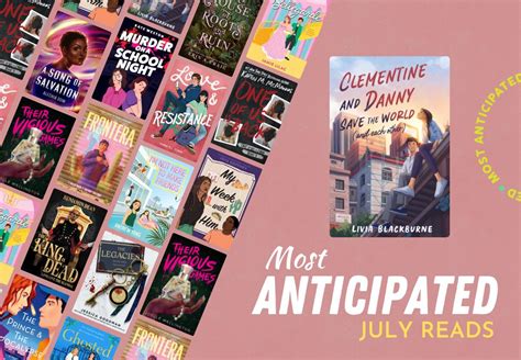 The 15 Most Anticipated Ya Books To Read In July