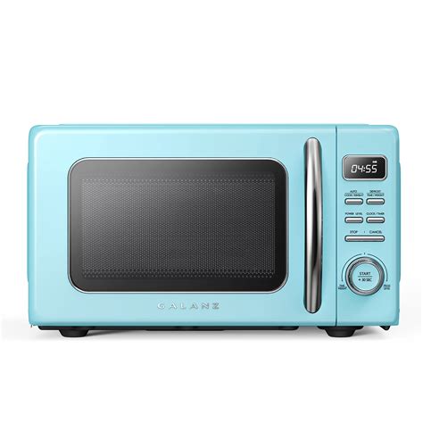 Buy Galanz GLCMKZ09BER09 Retro Countertop Microwave Oven With Auto Cook