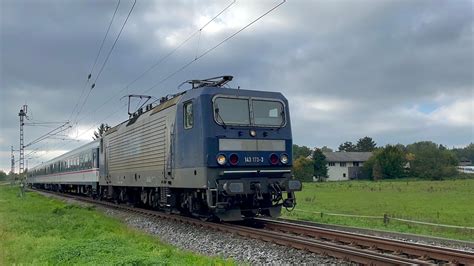 Weser Ems Eisenbahn Br 143 Ersatzzug auf der Südbahn TRI GfF Wagen