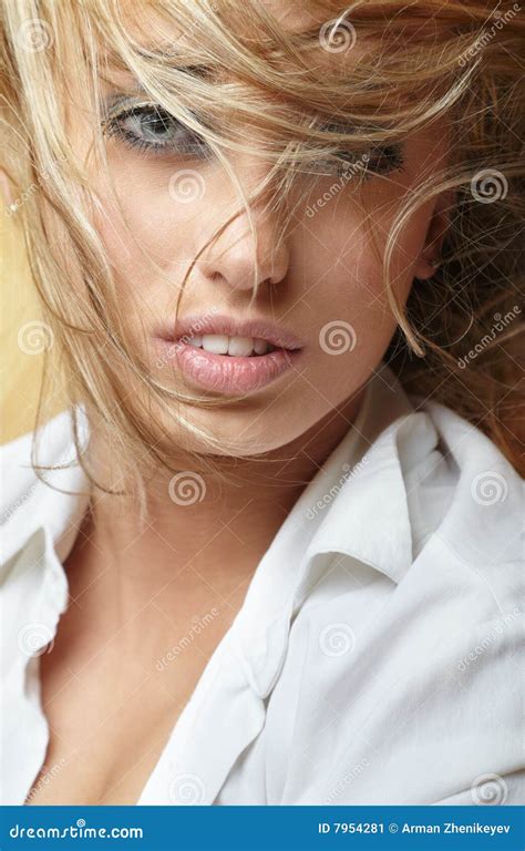 Blonde Stock Image Image Of Freshness Charm Emotional