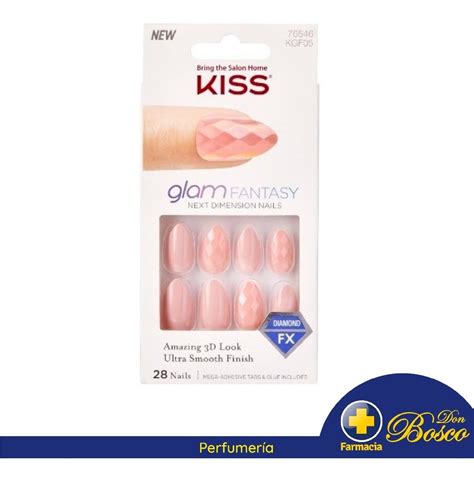 Kiss Uñas Postizas Con Pegamento X28 Unidades Novedad Cuotas sin interés