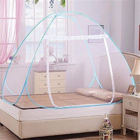 Circular Foldable Double Bed Mosquito Net Size Standard Technics