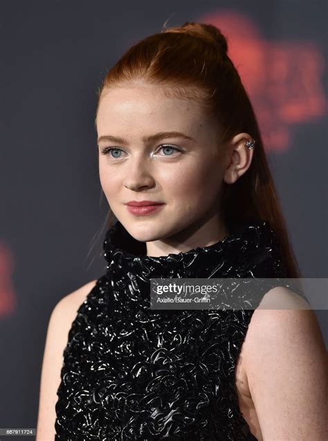 Actress Sadie Sink Arrives At The Premiere Of Netflix S Stranger News Photo Getty Images