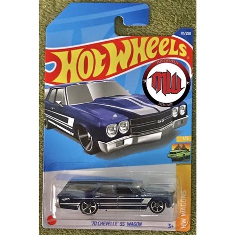 Hot Wheels Chevelle SS Wagon 70 Caravan Americana Shopee Brasil