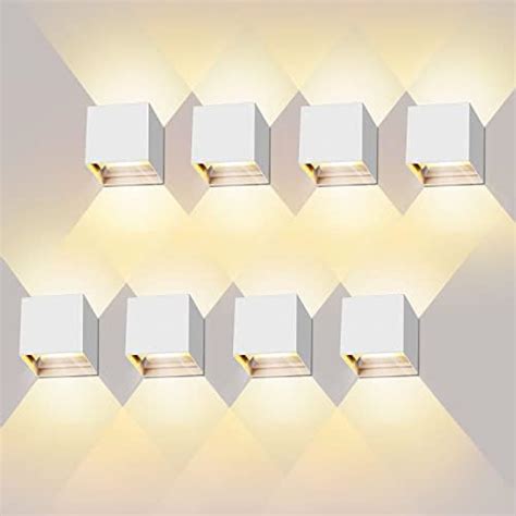 Applique Led Cubo Watt Impermeabile Da Interno Ed Esterno Lampada Da