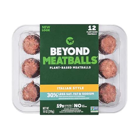 Beyond Meatballs Italian Style Plant Based Meatballs 12 Ct 10 Oz At