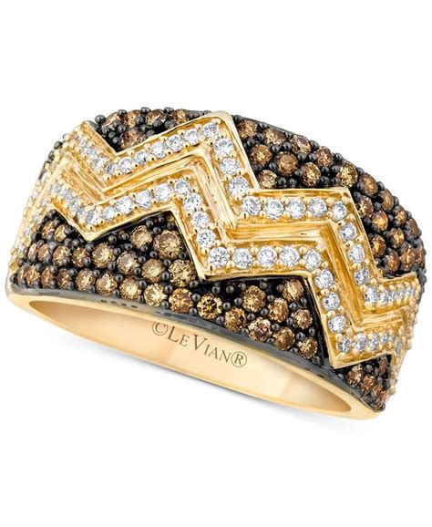 Le Vian Chocolatier® Chevron™ Diamond Pavé Band 1 Ct Tw In 14k