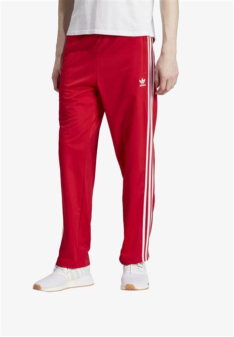 Adidas Originals Firebird Tracksuit Bottoms Better Scarlet Whitered Uk