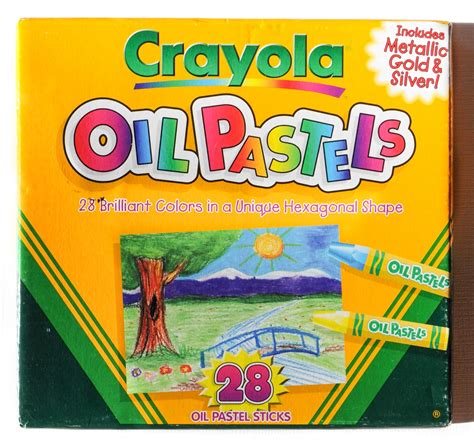 28 Count Crayola Oil Pastels What S Inside The Box Jenny S Crayon Collection