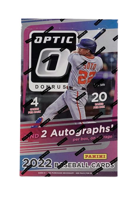 2022 Panini Donruss Optic Baseball Hobby Box Da Card World