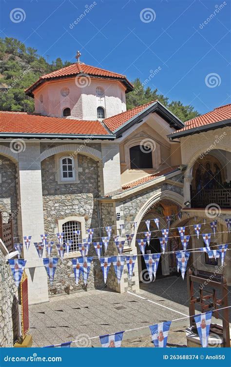 Kykkos Monastery In Cyprus Editorial Stock Image Image Of Building