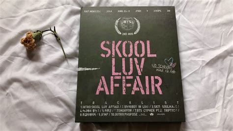 Bts 방탄소년단 Skool Luv Affair 『unboxing』 Youtube