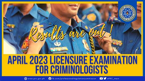 Criminologist April 2023 PRC Board Exam Result Education In Philippines