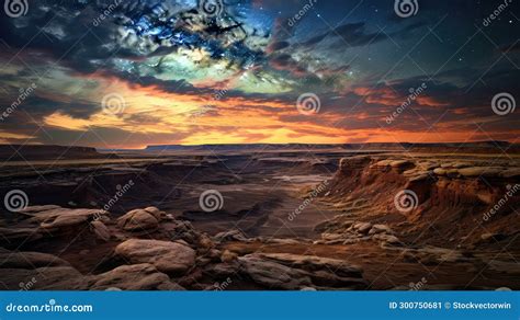 Topography Dissected Plateau Landscape Royalty-Free Illustration ...