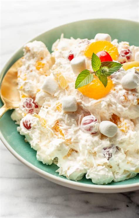 Classic Ambrosia Salad Salt Lavender