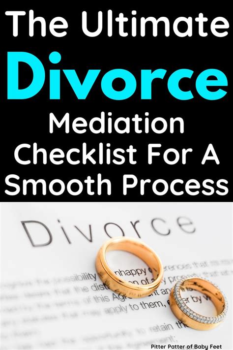 Divorce Mediation Checklist Prepare For A Smooth Process