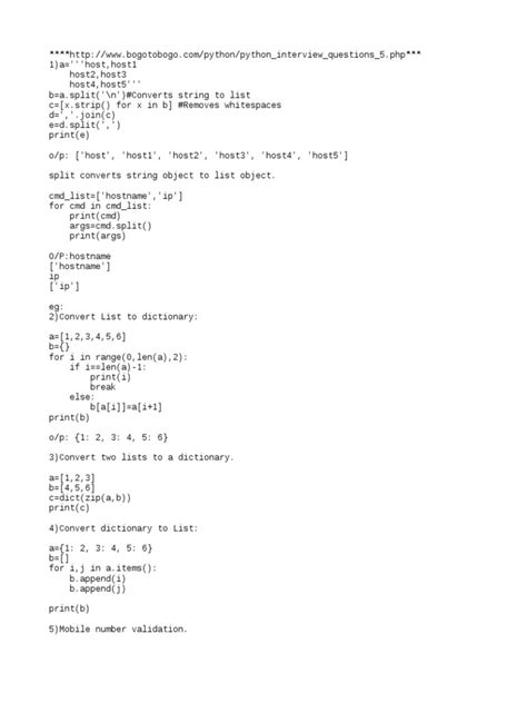 python examples  notation computer engineering
