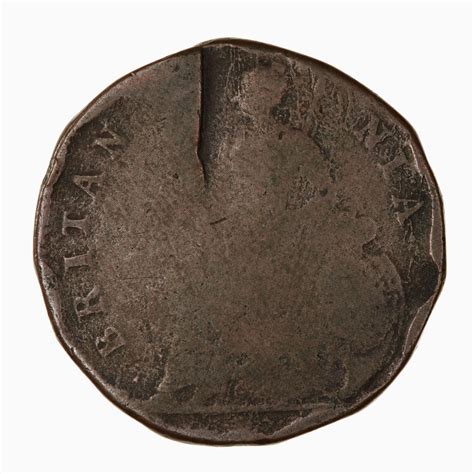 Coin Halfpenny Charles Ii Great Britain