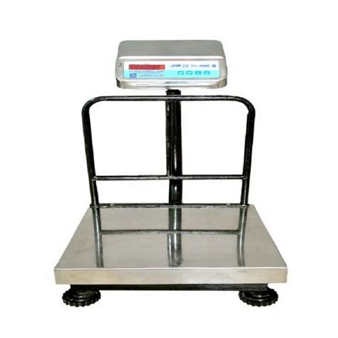 Librar Systems Stainless Steel Digital Platform Weighing Scale Size