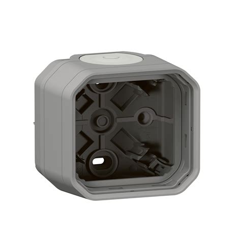 Caja Con Membranas Plexo Modular 1 Elemento Gris 069651L