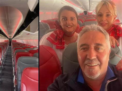 Bloke Discovers Hes Only Person On Jet2 Flight So Treats It Like His