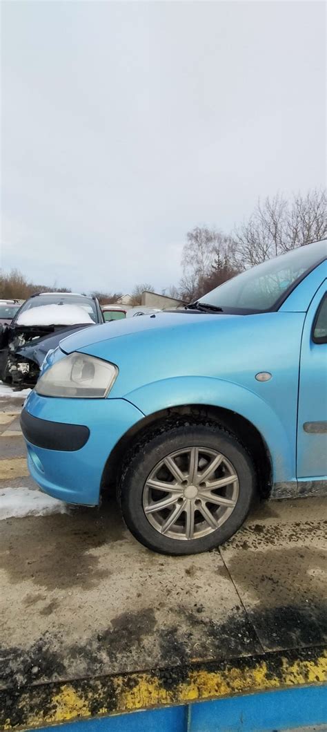 Citroen C3 maska zderzak błotnik prawy lewy lampy przód tył klapa baga