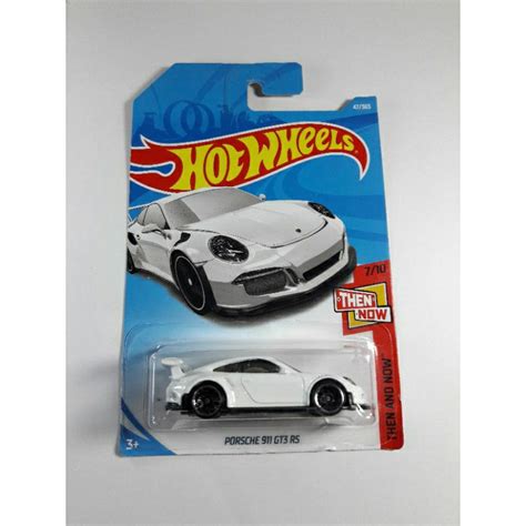 Jual Hot Wheels Porsche 911 GT3 RS Putih Shopee Indonesia