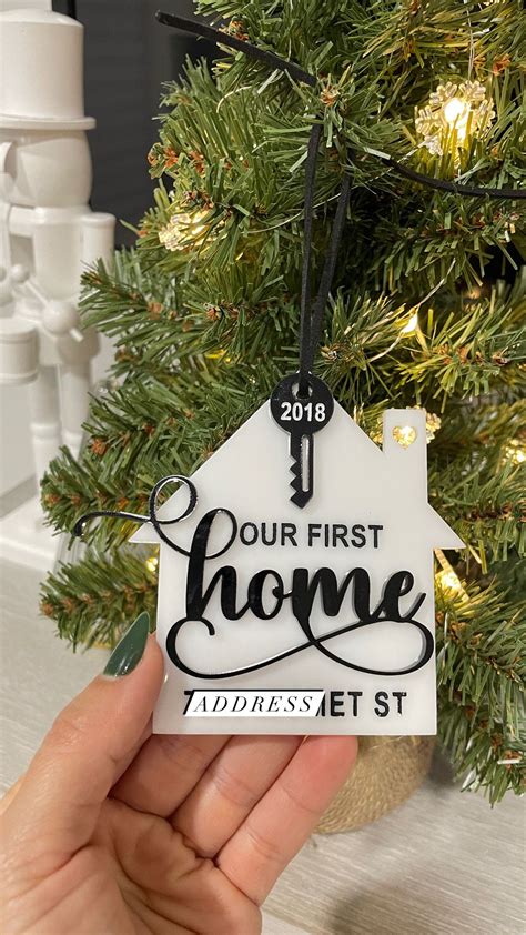 Our First Home Christmas Ornament Real Estate Agent T New Home